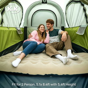 Tente de <span class=keywords><strong>camping</strong></span> <span class=keywords><strong>gonflable</strong></span> Kawagebo Kamp (KK) en TPU à colonnes d'air pour pick-up, 5,5 - 5,8 pieds, tente de coffre de voiture avec auvent - Product Image 6