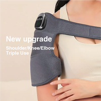 Meilleure vente Premium 3 Modes Vibration genou chauffage masseur orthèse avec contrôleur tactile de style magnétique