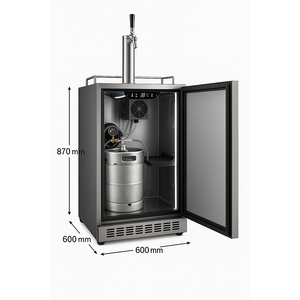 Máquina <span class=keywords><strong>Dispensadora</strong></span> <span class=keywords><strong>de</strong></span> <span class=keywords><strong>Cerveza</strong></span> Fría Automática <span class=keywords><strong>de</strong></span> Acero Inoxidable Comercial - Product Image 1