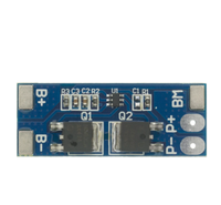 Carte de protection de batterie BMS PCM 2S 8A Li-ion 7.4V 8.4V 18650 avec courant de crête 15A pour pack de cellules Li-ion Lipo