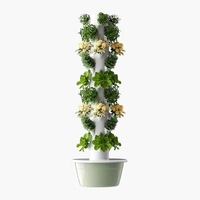 Tour de jardinage hydroponique verticale à 7 niveaux pour les herbes et les légumes |   Agriculture en intérieur/extérieur