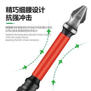 Hex <b>Screwdriver</b> <b>Bit</b> <b>Set</b> Ts2 Ph2 M2 S2 Alloy Steel Magnetic Insulated For Electronic Assembly - Product Image 3