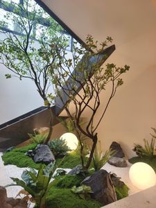 Planta Artificial de Gardenia en Maceta, Bonsái de Gardenia Decorativo, Árbol de Gardenia en Flor para Decoración del Hogar y Hoteles - Product Image 6