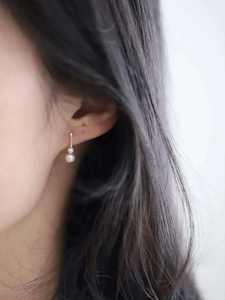 Pendientes de Oro 9K con Cuarzo en Forma de Calabaza, Elegantes y Modernos, Venta al Por Mayor, Kj451 - Product Image 3