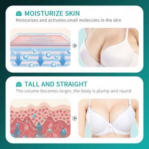 SADOER Lait de Coco Meilleur Soin des Seins Grand Volume Raffermissant Massage Sérum Huile Crème Naturelle Biologique pour l'Amélioration et le Raffermissement des Seins - Product Image 3