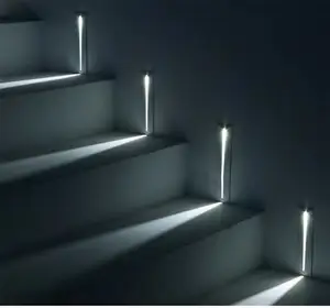 Встраиваемая светодиодная ножная лампа 3 Вт IP30 3000K, домашнее декоративное освещение для лестницы