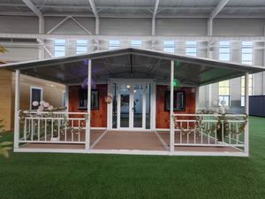 บ้านสำเร็จรูปแบบโมดูลาร์ขนาด 20 ฟุต 40 ฟุต ทันสมัย ถอดประกอบได้ ราคาประหยัด 2-3 ห้องนอน บ้านวิลล่าแบบคอนเทนเนอร์สำหรับอยู่อาศัย - Product Image 2