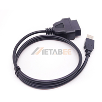 Cable programador OBD2, 409,1, 16 Pines, OBD a conector de interfaz USB, Cable de diagnóstico de escáner automático, Cable OBD resistente de 3 metros