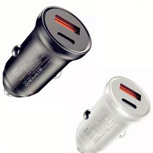 Cargador de Coche Económico con Adaptador de Corriente A+C, USB+Tipo C, Carga Rápida de 25W para iPhone y Huawei - Product Image 6