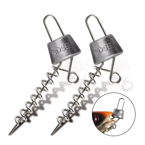 Sistema de tornillo de profundidad múltiple Spinpoler 5G 7G 10g 15G 20g con Sacacorchos de acero inoxidable para Curltail Softbait Pike Zander trucha pescado - Product Image 1