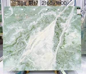 Ydstone nhà sản xuất tự nhiên đánh bóng Verde Costa quartzit slab tường đá cẩm thạch Bảng điều khiển màu xanh lá cây quartzit cho phòng ăn nhà bếp phòng tắm - Product Image 2