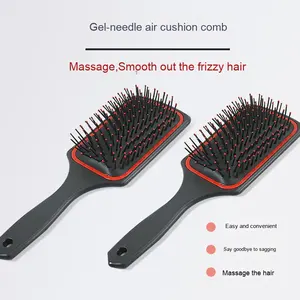 Airbag antistatique <span class=keywords><strong>de</strong></span> peigne <span class=keywords><strong>de</strong></span> massage ionique <span class=keywords><strong>de</strong></span> haute qualité avec boucle intérieure en plastique pour une utilisation à la maison <span class=keywords><strong>de</strong></span> cheveux bouclés - Product Image 2