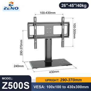 <span class=keywords><strong>Supporto</strong></span> <span class=keywords><strong>TV</strong></span> <span class=keywords><strong>da</strong></span> <span class=keywords><strong>Tavolo</strong></span> Regolabile in Altezza, Stabile, <span class=keywords><strong>per</strong></span> <span class=keywords><strong>TV</strong></span> <span class=keywords><strong>da</strong></span> 26-45 Pollici, Fornitore di Supporti <span class=keywords><strong>TV</strong></span> - Product Image 3