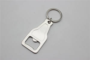 제조업체 맞춤형 아연 합금 맥주병 모양 병따개 열쇠고리 다양한 클럽용 - Product Image 4