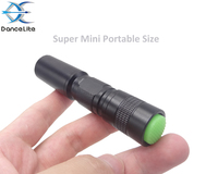 Logo Impression Super Mini Porte-clés C3 Lampe de poche XPG2 Lampe de poche AA/14500 Torche LED portable