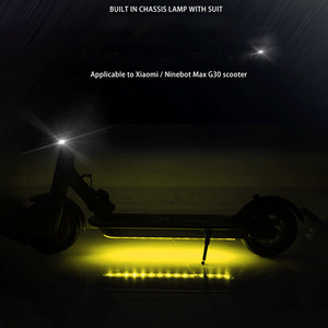 Nueva Tira de Luces LED para Patinete Eléctrico <span class=keywords><strong>M365</strong></span>/<span class=keywords><strong>Pro</strong></span>/<span class=keywords><strong>Pro</strong></span> 2/1S, Decorativa, de Seguridad para Ciclismo Nocturno, Acrílica, LED de 1m, Estroboscópica - Product Image 6