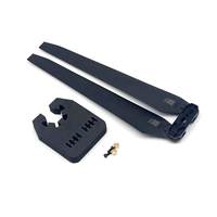 Hobbywing X6 SE MFP 22x7.0 2270 Hélice pliante en fibre de carbone avec adaptateur de support d'hélice en aluminium pour drone éducatif UAV