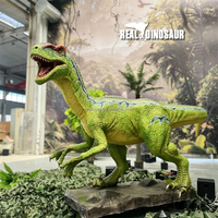 Dinosaure animatronique d'intérieur, modèle réaliste grandeur nature personnalisé pour la décoration