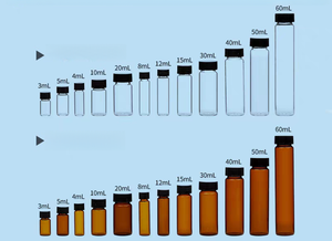 Col <span class=keywords><strong>à</strong></span> vis 5ml 4ml 8ml 10ml 12ml 15ml 20ml 40ml 30ml 50ml 60ml 100ml <span class=keywords><strong>Tube</strong></span> <span class=keywords><strong>à</strong></span> essai en <span class=keywords><strong>verre</strong></span> Flacon de réactif bouteilles avec bouchon en plastique - Product Image 6