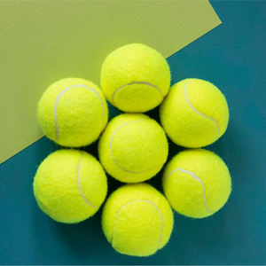 OEM ODM Individuelle Farbe Langlebige PVC Umweltfreundliche Hunde-Tennisbälle mit Eigenem Logo für Training & Täglichen Gebrauch Kauspielzeug - Product Image 6