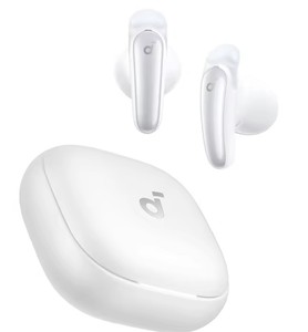 Soundcore by Anker Liberty Buds, Auriculares Semi-Intrauditivos, Cancelación de Ruido Adaptativa, Orejeras Extraíbles, Carga Rápida, Auriculares Inalámbricos BT - Product Image 1