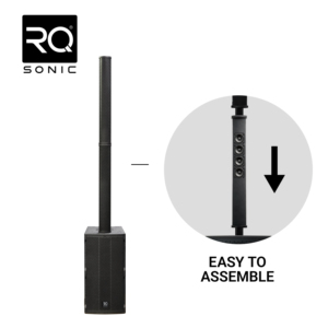 ระบบลำโพงคอลัมน์แบบแอคทีฟ RQSONIC <span class=keywords><strong>AC66</strong></span> คู่ลำโพง 10 นิ้ว ระบบเสียงระดับมืออาชีพ ระบบเสียงนีโอไดเมียม ลำโพงคอลัมน์อาร์เรย์ - Product Image 1