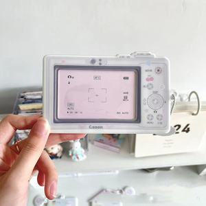 Porta-Retratos em Resina em Formato de Câmera para Celular, Álbum de Fotos, Chaveiro com Porta-Retratos, Álbuns de Fotos e Acessórios, Porta-Photocards Kpop - Product Image 2
