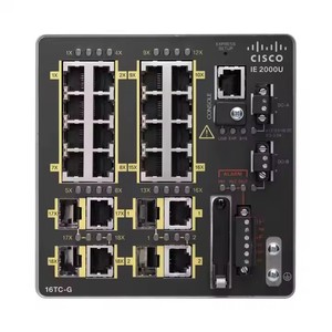 IE-2000-16PTC-G-E IE-2000-16PTC-G-L IE2000 Series Managed L2 Industrial <b>Ethernet</b> <b>Switch</b> With 16FE Copper and 2GE Uplinks IE-2000 - Product Image 2