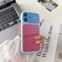 Coque de téléphone créative et tendance avec motif léopard électroplaqué, grande fenêtre et protection anti-chute pour iPhone 17 Pro Max/16/15/14/13