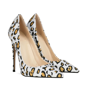 Chaussures à talons aiguilles pour femmes, en cuir imprimé léopard, Sexy, à la mode, nouvelle collection, - Product Image 3