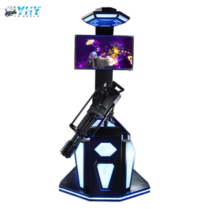 Simulador de Realidad Virtual Vive Helmet 360 Grados con Pistola Gatling VR, de Guangdong, para Centros Comerciales - Product Image 3
