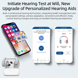 Aides auditives programmables rechargeables avancées à 32 canaux pour les personnes âgées, technologie de réduction du bruit, traitement numérique, <span class=keywords><strong>classe</strong></span> II - Product Image 5