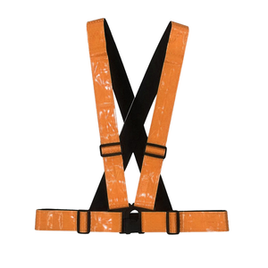 Ceinture de <span class=keywords><strong>sécurité</strong></span> réfléchissante en PVC haute visibilité, matériau <span class=keywords><strong>lumineux</strong></span>, treillis brillant, harnais de <span class=keywords><strong>sécurité</strong></span> pour <span class=keywords><strong>vélo</strong></span>, course à pied - Product Image 3