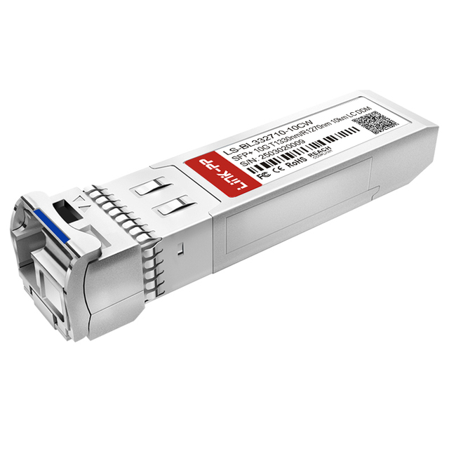 SFP+ SFP 10G Module Fiber Optic Transceiver BiDi 10km Simplex LC SMF 1330nm-TX/1270nm-RX Commercial Grade With Optical Isolator