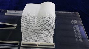 O masker termoplastik tipe 2-point untuk terapi radiasi tipe kanker radioterapi fiksasi dada immobilisasi - Product Image 3