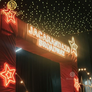 Homei Tùy Chỉnh 3*6M Ấm Trắng <span class=keywords><strong>LED</strong></span> Sao Rèm DMX Điều Khiển Sao Backdrop Cho Đám Cưới Sân Khấu Câu Lạc Bộ Đêm - Product Image 2