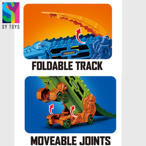 SY dinosaure voiture transformée jouet sûr <span class=keywords><strong>Dino</strong></span> voiture coloré Cool vacances cadeau drôle Unique piste voiture pour noël anniversaires nouvel an - Product Image 4