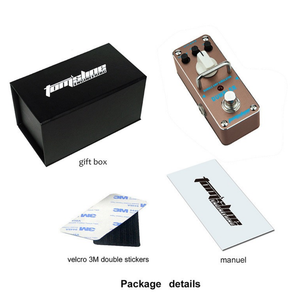 Pedal de Efectos para <span class=keywords><strong>Guitarra</strong></span> Jelo Aromar-1 ACH-3 Mini, ABS, Bloque Único, Distorsión Aroma, Retardo, Sobrecarga, Reverberación, Múltiples Bajos - Product Image 3