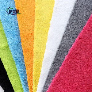 ผ้าขนหนูสำหรับล้างรถผ้ากำมะหยี่ลายปะการังผ้าไมโครไฟเบอร์ใช้ทำความสะอาดกระจกรถยนต์ตามขนาด - Product Image 5