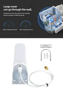 Batweless بعيد المدى خارجي لاسلكي 20 جهاز توجيه Mimo LTE هاتف محمول 5G 3G 4G هوائيات Wifi