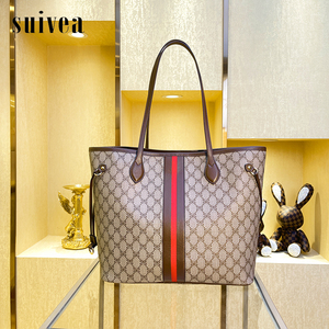 Borsa Tote Retrò Grande Capienza Stampa Old Flower Borsa a Spalla Singola Borsa Sottobraccio Stile Elegante e Casual per Donna - Product Image 2