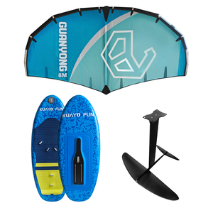 Tabla de surf inflable de PVC de tres piezas para Wingfoil, Kitesurf, Wind Efoil y Hydrofoil, ¡la más vendida! - Product Image 1