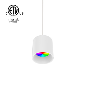 Uletl được liệt kê Chất lượng cao hiện đại <span class=keywords><strong>LED</strong></span> trần màu Mặt dây chuyền thay đổi DMX không dây Wifi điều khiển từ xa RGB RGBW <span class=keywords><strong>Led</strong></span> Downlight - Product Image 4