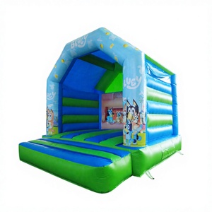 WINSUN บ้านลมเด็กแบบพองลมสั่งทำสีได้ พร้อมแทรมโพลีน ได้รับการรับรองมาตรฐาน CE ผลิตจากวัสดุ PVC ปลอดสารตะกั่ว และทนไฟ - Product Image 1