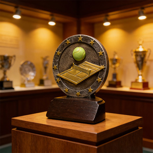 Trofeo de Tenis de Resina Personalizado de Fábrica, Moderno, Duradero, Tallado a Mano, Premio Deportivo de Honor al Deporte Deportivo - Product Image 5