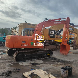 Excavatrice sur chenilles HITACHI EX120 d'occasion (98% neuve), marque japonaise, puissance 63 kW, capacité de godet 0,53 m³, haute qualité, modèles ZX55 ZX60 ZX120 - Product Image 3
