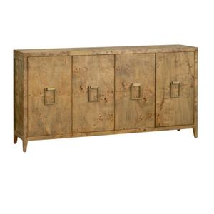 Buffet d'entrée d'hôtel en bois massif de style antique européen - Product Image 1
