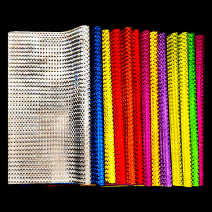 Quảng trường nhỏ vi lăng trụ tấm phản quang PVC tấm phản quang lăng trụ Retro phản chiếu tấm cho quần áo - Product Image 5