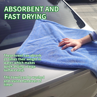 Chiffons microfibres à séchage rapide pour l'entretien automobile, chiffons de nettoyage microfibres torsadés pour le detailing auto, serviettes de séchage sans traces