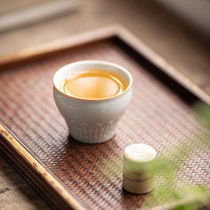 Guanlan Lotus Petal Master Cup Porcelain Drum Shaped <b>Tea</b> Tasting Cup For Kung Fu <b>Tea</b> <b>Set</b> - Product Image 1